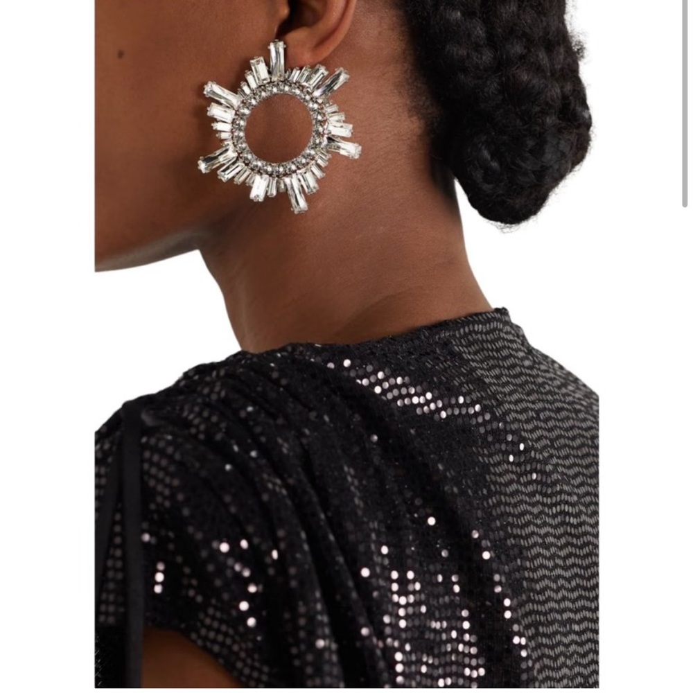 Large Statement earrings - Picture 3 of 8